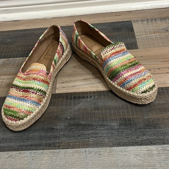 Joie Shoes Cara Multi Color Slip On Memory Foam Shoes size 10 - Picture 10 of 10